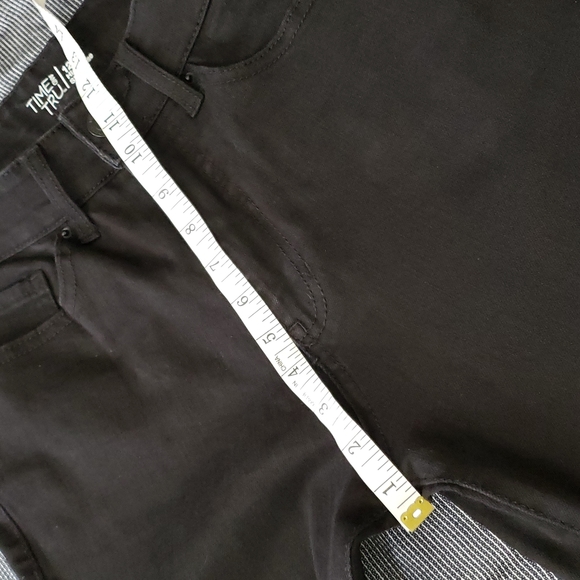 Time and Tru Black High Waist Woman Size 12 - Picture 6 of 8